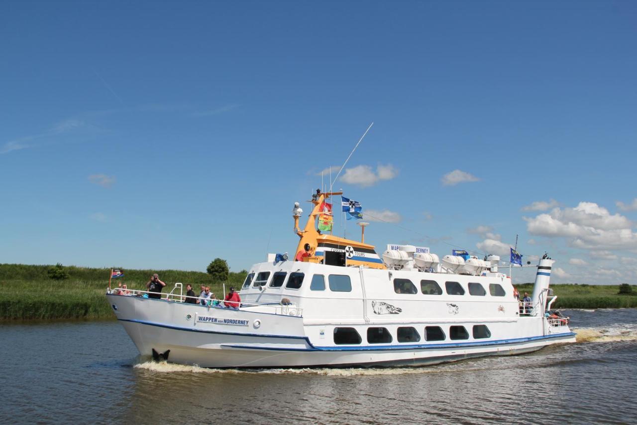 Bummert Am Hafen 3 Greetsiel ครุมเฮิร์น ภายนอก รูปภาพ