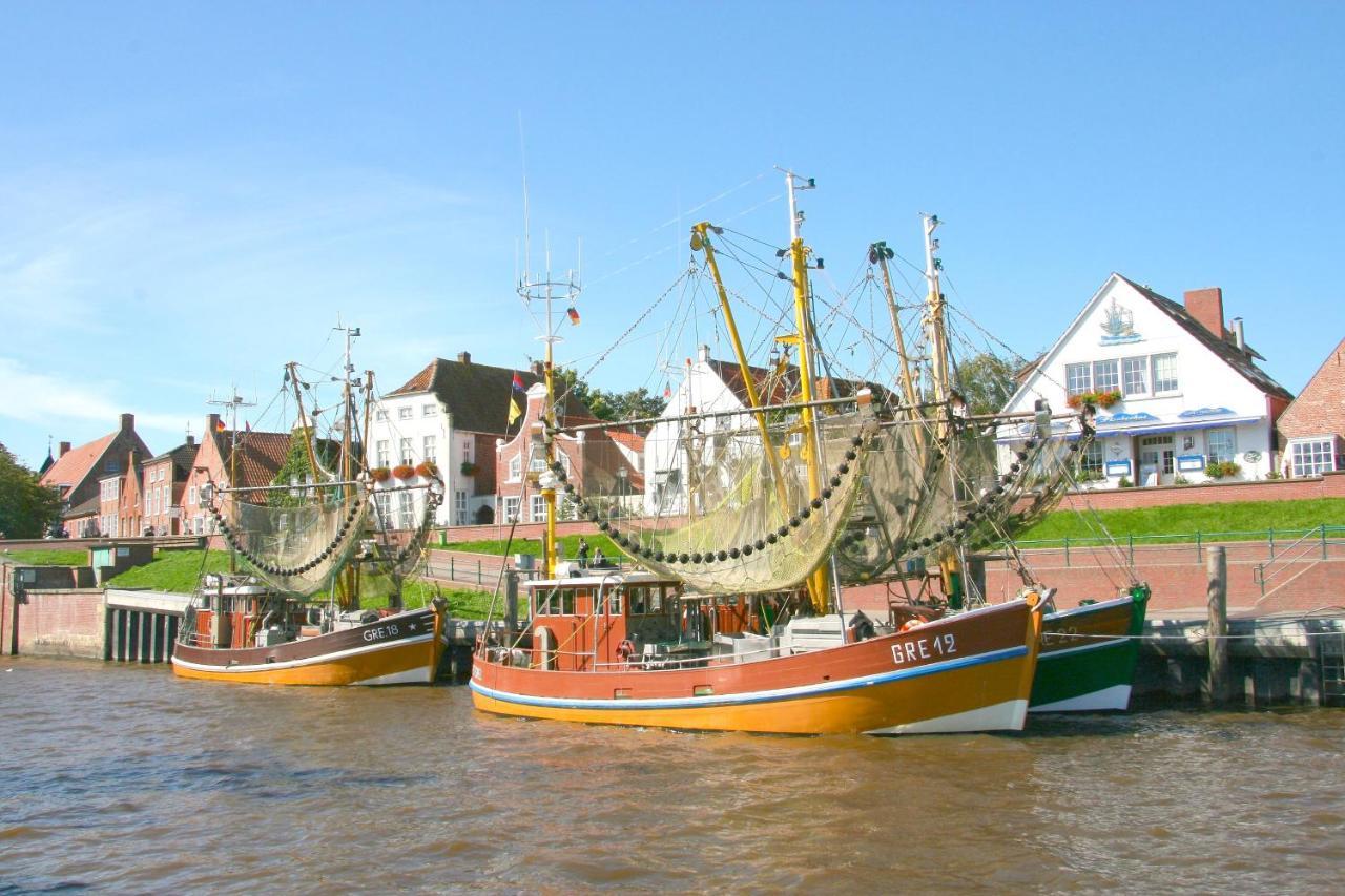 Bummert Am Hafen 3 Greetsiel ครุมเฮิร์น ภายนอก รูปภาพ