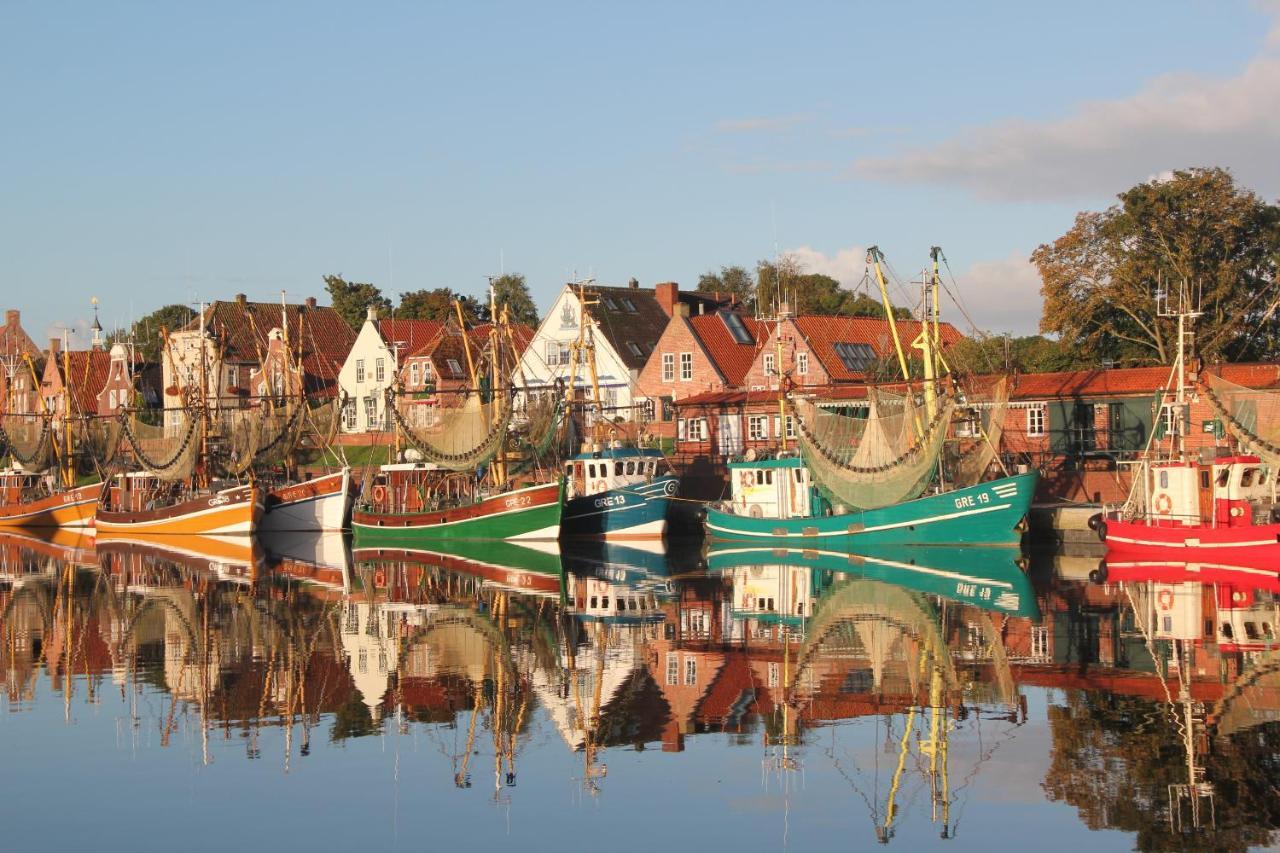 Bummert Am Hafen 3 Greetsiel ครุมเฮิร์น ภายนอก รูปภาพ